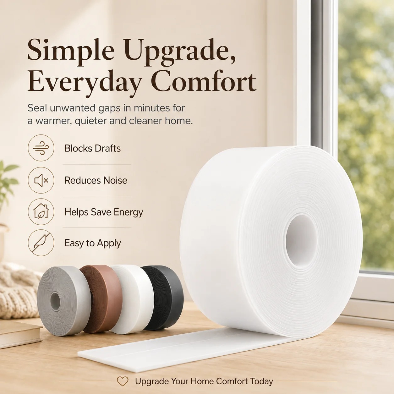 🥳2026 HOT SALE🥳💞56K+ SOLD!💛✨16.4FT Weather Seal for Doors, Windows & More thumbnail 6