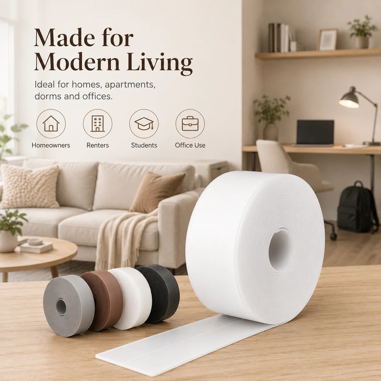 🥳2026 HOT SALE🥳💞56K+ SOLD!💛✨16.4FT Weather Seal for Doors, Windows & More thumbnail 8
