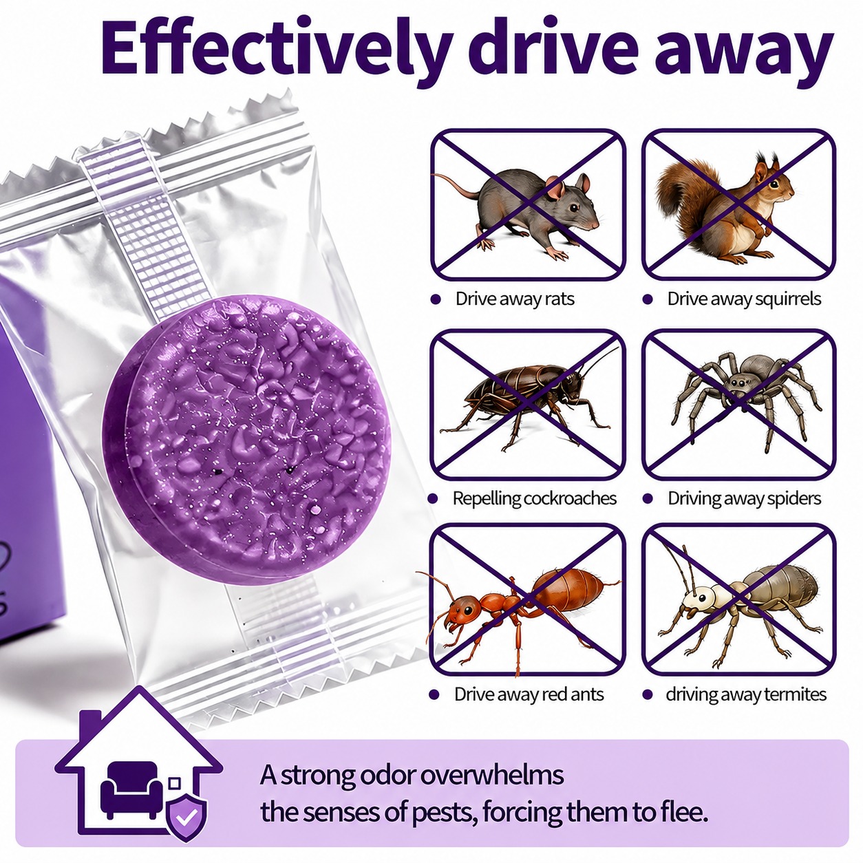 🔥60% OFF - 💊🐭 All-Natural Peppermint & Cinnamon Pest & Rodent Repellent Pucks 🕷️🐍 thumbnail 7