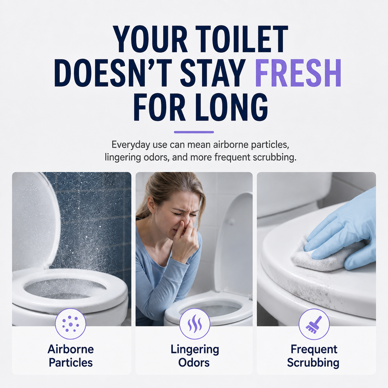 🥳2026 HOT SALE🥳💞50K+ SOLD!🚽Smart Automatic UVC Toilet Hygiene Light – 50% OFF🚽 thumbnail 2