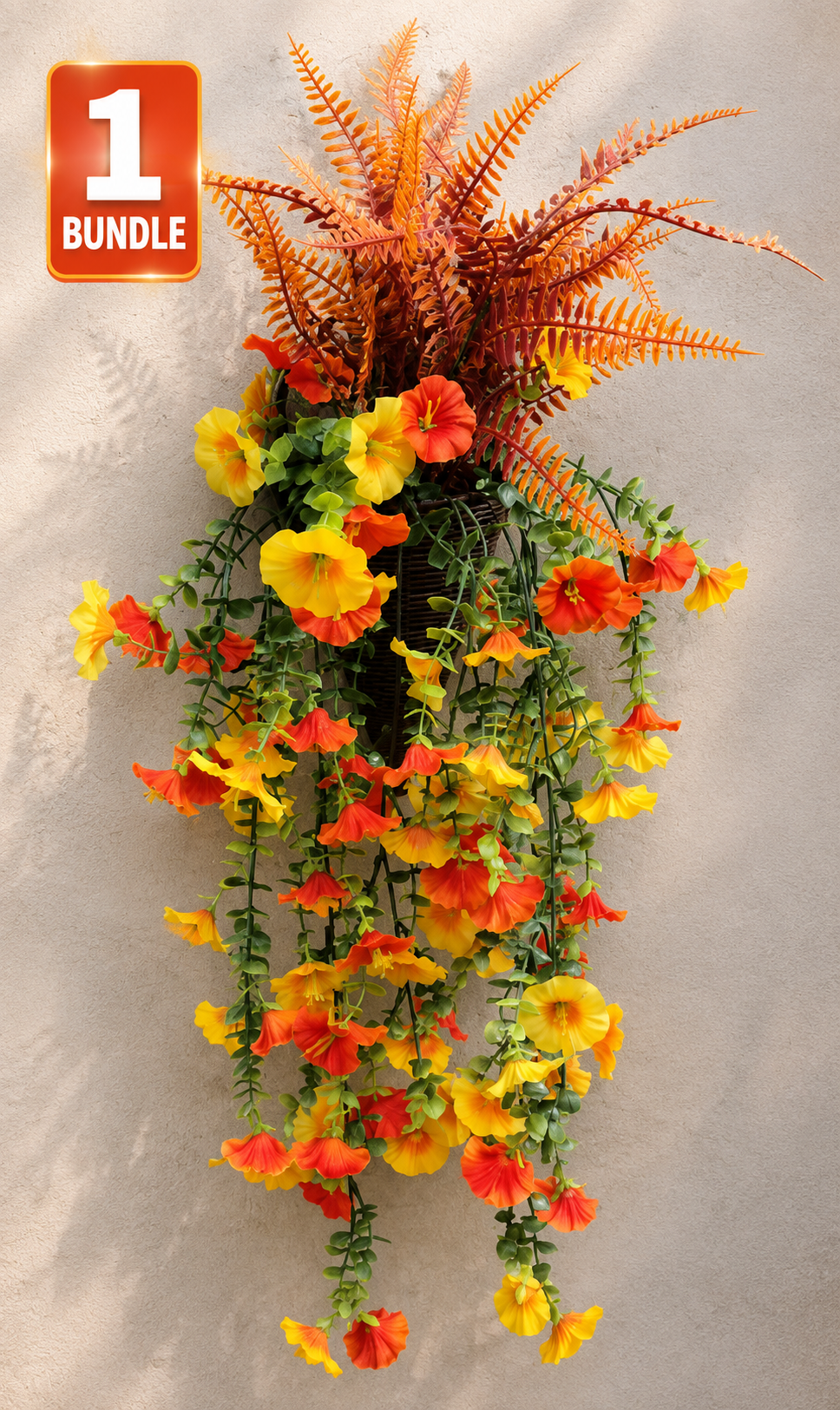 🔥On Sale Only Today 🍂 Artificial Fern for Autumn Outdoor Decor– Autumn Porch & Door Decoration thumbnail 11