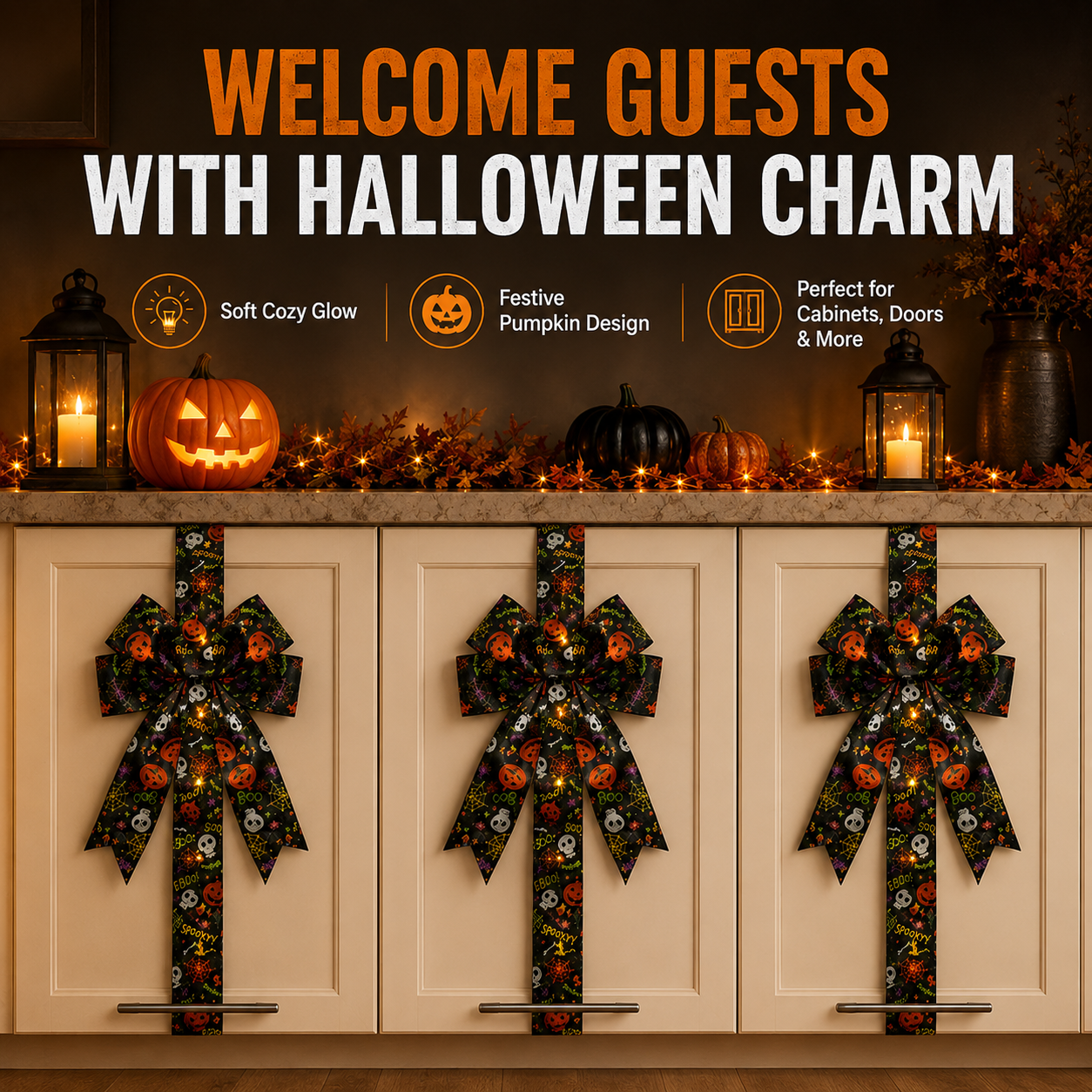 🎃 2026 HALLOWEEN SALE🎃💞56K+ SOLD!💛✨ 50% OFF! TURN ORDINARY CABINETS INTO HALLOWEEN MAGIC 🎃 thumbnail 6