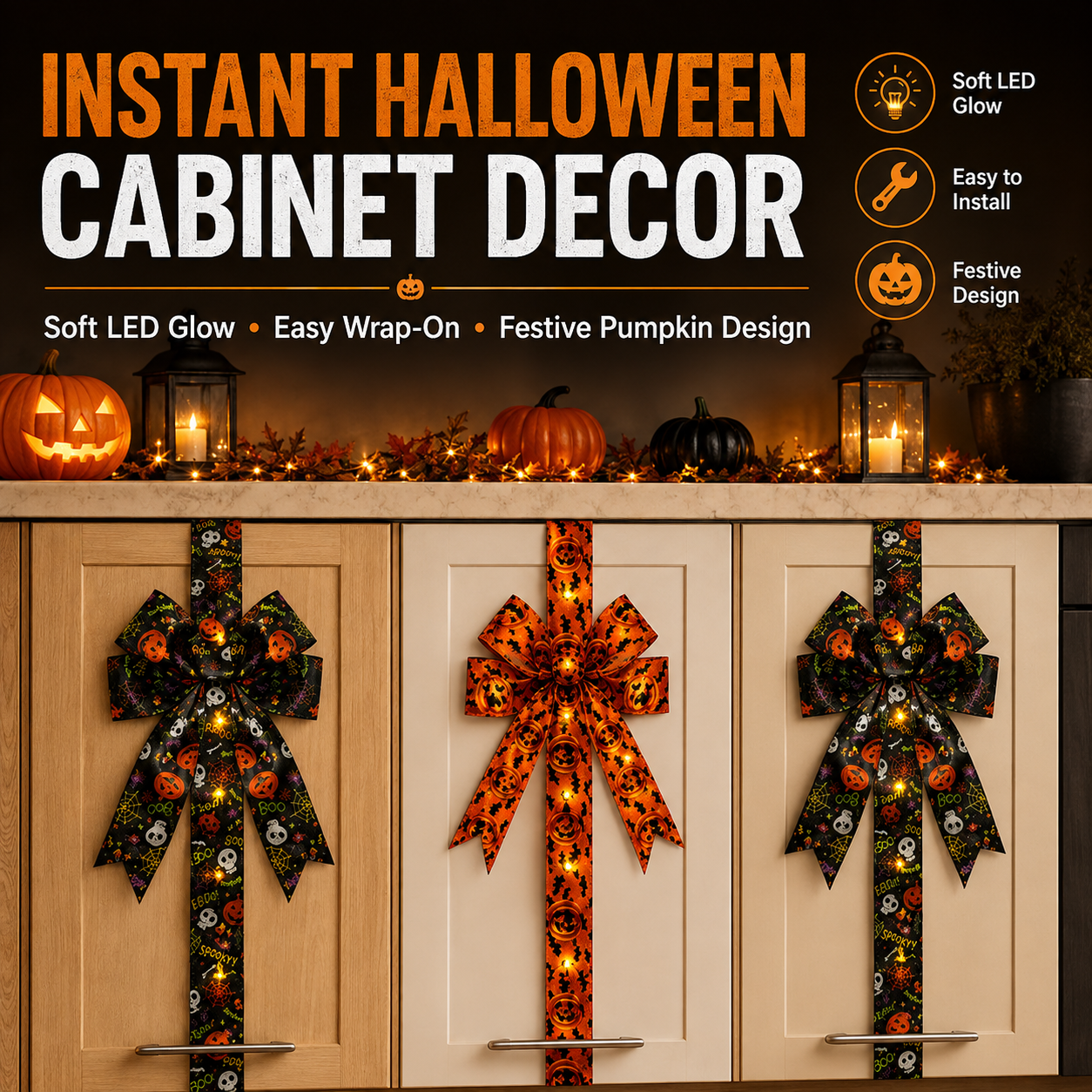 🎃 2026 HALLOWEEN SALE🎃💞56K+ SOLD!💛✨ 50% OFF! TURN ORDINARY CABINETS INTO HALLOWEEN MAGIC 🎃 thumbnail 2
