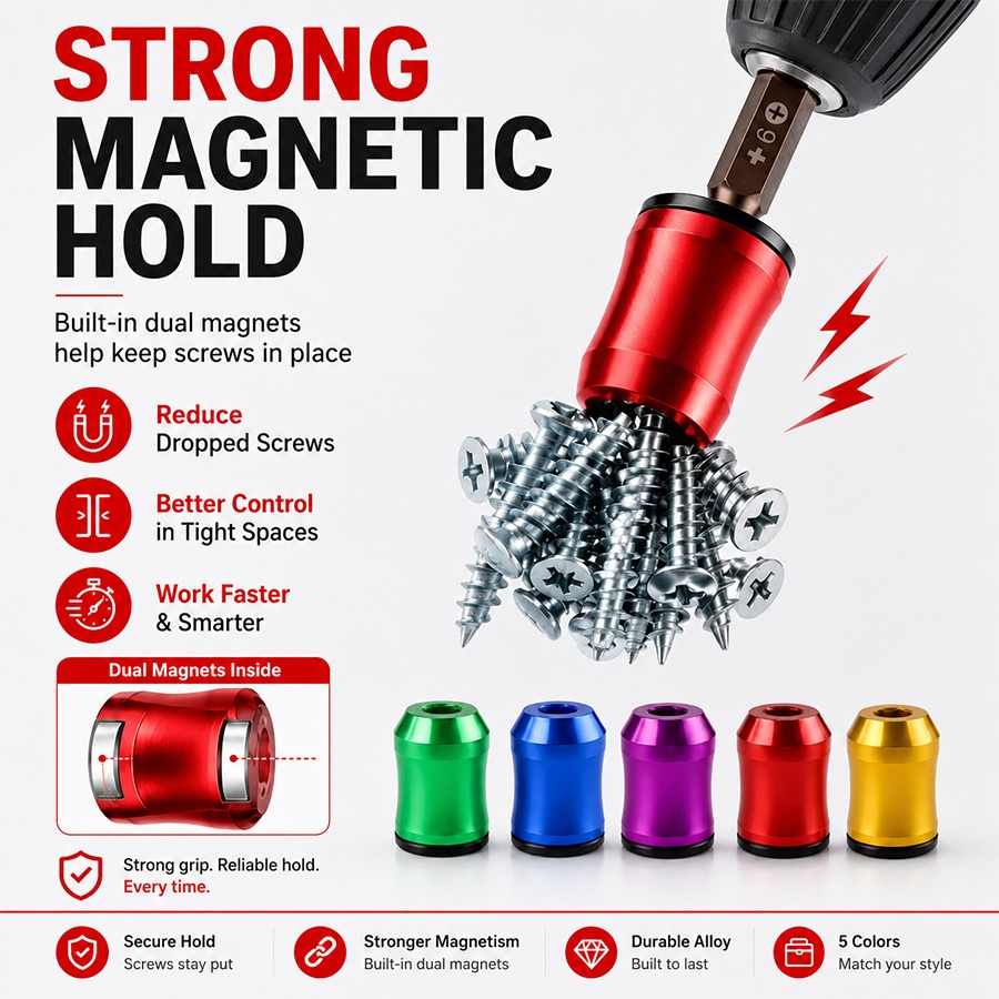 🔥 Last Day 50% OFF 🔥Magnetizer and Demagnetizer Tool Set thumbnail 7