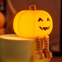 🔥🎃Spooky Season Hot Sale 60% OFF‼️🎃 Rechargeable Silicone Pumpkin Night Light thumbnail 11