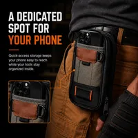 🍂 Limited Fall 2026 – Compact Technician Tool Pouch with Phone Pocket & Dual-Layer Storage thumbnail 4