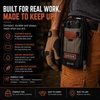 🍂 Limited Fall 2026 – Compact Technician Tool Pouch with Phone Pocket & Dual-Layer Storage thumbnail 7