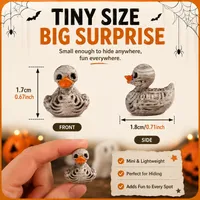 🔥🎃Spooky Season Hot Sale 60% OFF‼️💀🦆MINI SKULL DUCK DECORATIONS 🎃 2026 HALLOWEEN LIMITED DROP thumbnail 6