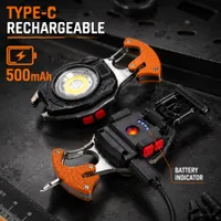 🔥LAST DAY 50% OFF💡8-in-1 Multifunctional Keychain Flashlight🔦🌈 thumbnail 5
