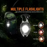 🔥LAST DAY 50% OFF💡8-in-1 Multifunctional Keychain Flashlight🔦🌈 thumbnail 8