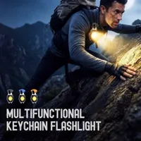 🔥LAST DAY 50% OFF💡8-in-1 Multifunctional Keychain Flashlight🔦🌈 thumbnail 9