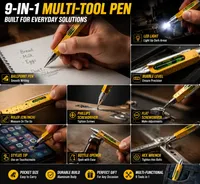 🔥 2026 9-in-1 Multi-Tool Pen – Pocket Toolbox | Buy 2 Get 1 FREE thumbnail 3
