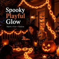 🎃✨ 60% OFF! 2026 Haunted Glowing Chain Lights ⛓️ – MAKE YOUR HOUSE THE ONE THEY REMEMBER 🎃 thumbnail 4