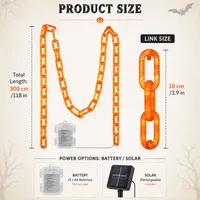 🎃✨ 60% OFF! 2026 Haunted Glowing Chain Lights ⛓️ – MAKE YOUR HOUSE THE ONE THEY REMEMBER 🎃 thumbnail 7
