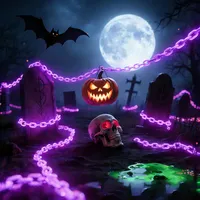 🎃✨ 60% OFF! 2026 Haunted Glowing Chain Lights ⛓️ – MAKE YOUR HOUSE THE ONE THEY REMEMBER 🎃 thumbnail 11