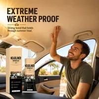 🎉49K+ Sold 🚗 Waterproof Car Headliner Repair Glue, High Strength Adhesive for Sagging Car Ceiling & Interior thumbnail 4