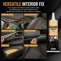 🎉49K+ Sold 🚗 Waterproof Car Headliner Repair Glue, High Strength Adhesive for Sagging Car Ceiling & Interior thumbnail 5