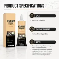 🎉49K+ Sold 🚗 Waterproof Car Headliner Repair Glue, High Strength Adhesive for Sagging Car Ceiling & Interior thumbnail 6