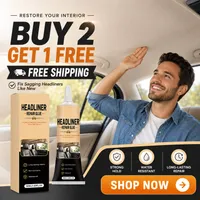 🎉49K+ Sold 🚗 Waterproof Car Headliner Repair Glue, High Strength Adhesive for Sagging Car Ceiling & Interior thumbnail 1