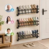 👟 Foldable Wall Shoe Rack – Save Space & Stay Organized | 50% OFF 🔥 thumbnail 9