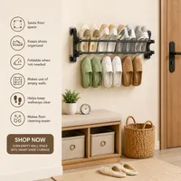 👟 Foldable Wall Shoe Rack – Save Space & Stay Organized | 50% OFF 🔥 thumbnail 10