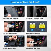 🚗306Pcs Automotive Fuse Kit with Tester & Puller thumbnail 5