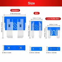 🚗306Pcs Automotive Fuse Kit with Tester & Puller thumbnail 9
