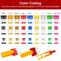 🚗306Pcs Automotive Fuse Kit with Tester & Puller thumbnail 2