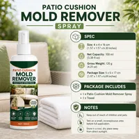 🧽50% OFF NOW! Patio Cushion Mold Remover Spray, Powerful Mildew Stain Cleaner, Quick Mold & Mildew Stain Removal Spray thumbnail 8