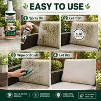 🧽50% OFF NOW! Patio Cushion Mold Remover Spray, Powerful Mildew Stain Cleaner, Quick Mold & Mildew Stain Removal Spray thumbnail 5