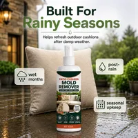 🧽50% OFF NOW! Patio Cushion Mold Remover Spray, Powerful Mildew Stain Cleaner, Quick Mold & Mildew Stain Removal Spray thumbnail 9