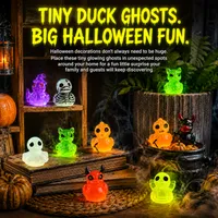 🦇LIMITED-TIME 50% OFF! 👻🦆 Mini Duck figures with light-up effect — Small, spooky decorative figures made of resin thumbnail 4