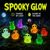 🦇LIMITED-TIME 50% OFF! 👻🦆 Mini Duck figures with light-up effect — Small, spooky decorative figures made of resin thumbnail 5
