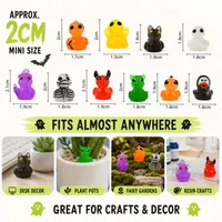 🦇LIMITED-TIME 50% OFF! 👻🦆 Mini Duck figures with light-up effect — Small, spooky decorative figures made of resin thumbnail 9