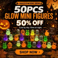 🦇LIMITED-TIME 50% OFF! 👻🦆 Mini Duck figures with light-up effect — Small, spooky decorative figures made of resin thumbnail 1