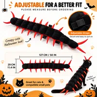 🔥🎃Spooky Season Hot Sale 60% OFF‼️🎃 Halloween Centipede Pet Costume – Creepy-Cute Adjustable Outfit thumbnail 5