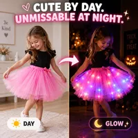 🎃LIMITED-TIME 50% OFF‼️✨ LED Light-Up Tutu Skirt – Glow & Twirl Party Costume🧚Luminous, lightweight & playful 🩷 thumbnail 4