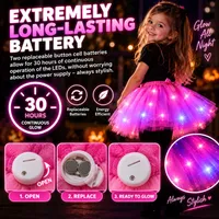 🎃LIMITED-TIME 50% OFF‼️✨ LED Light-Up Tutu Skirt – Glow & Twirl Party Costume🧚Luminous, lightweight & playful 🩷 thumbnail 6