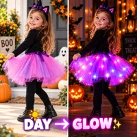 🎃LIMITED-TIME 50% OFF‼️✨ LED Light-Up Tutu Skirt – Glow & Twirl Party Costume🧚Luminous, lightweight & playful 🩷 thumbnail 9