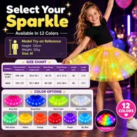 🎃LIMITED-TIME 50% OFF‼️✨ LED Light-Up Tutu Skirt – Glow & Twirl Party Costume🧚Luminous, lightweight & playful 🩷 thumbnail 11