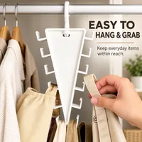 📢📢50% OFF !! ⏰Multifunctional Triangle Closet Organizer thumbnail 3