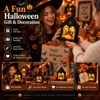 🔥 LAST DAY 60% OFF – Halloween Light-Up Haunted House Lantern thumbnail 8
