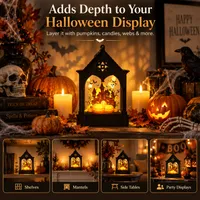 🔥 LAST DAY 60% OFF – Halloween Light-Up Haunted House Lantern thumbnail 6