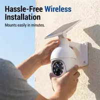 ⏰Sale 49% OFF - Solar-Powered Simulated Surveillance Camera Street Light thumbnail 8