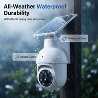⏰Sale 49% OFF - Solar-Powered Simulated Surveillance Camera Street Light thumbnail 9