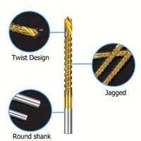 🔥Limited Time 50% Off✨🛠️ 6-Piece Serrated Side-Cutting Drill Bit Set thumbnail 4