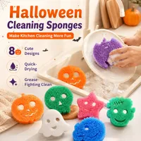 🎃 25,000+ Sold 🫧 Halloween Dish Sponge🧽 thumbnail 1