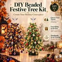 ✨ DIY Beaded Festive Tree Kit — Glowing Christmas & Halloween Decor | 55% OFF thumbnail 1