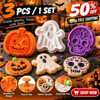 🎃💀 NOW 50% OFF! Halloween Mini Skull Cake Mold – Sweet and spooky Halloween baked goods 🧁🖤 thumbnail 7
