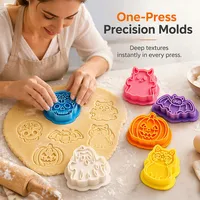 🎃💀 NOW 50% OFF! Halloween Mini Skull Cake Mold – Sweet and spooky Halloween baked goods 🧁🖤 thumbnail 13